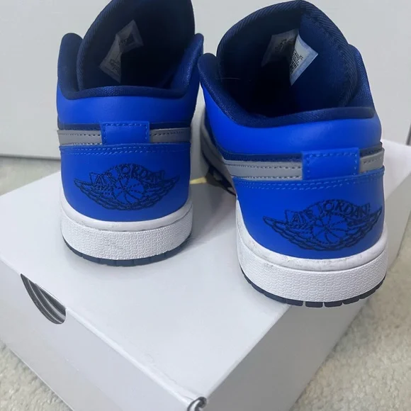 WMNS Air Jordan 1 Low – Game Royal/Stealth-Blue Void (Size 8.5) - Picture 2 of 5
